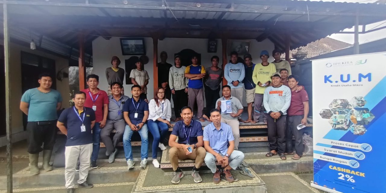 Sosialisasi Program BPR Kita Centradana di Gunung Bau, Kintamani