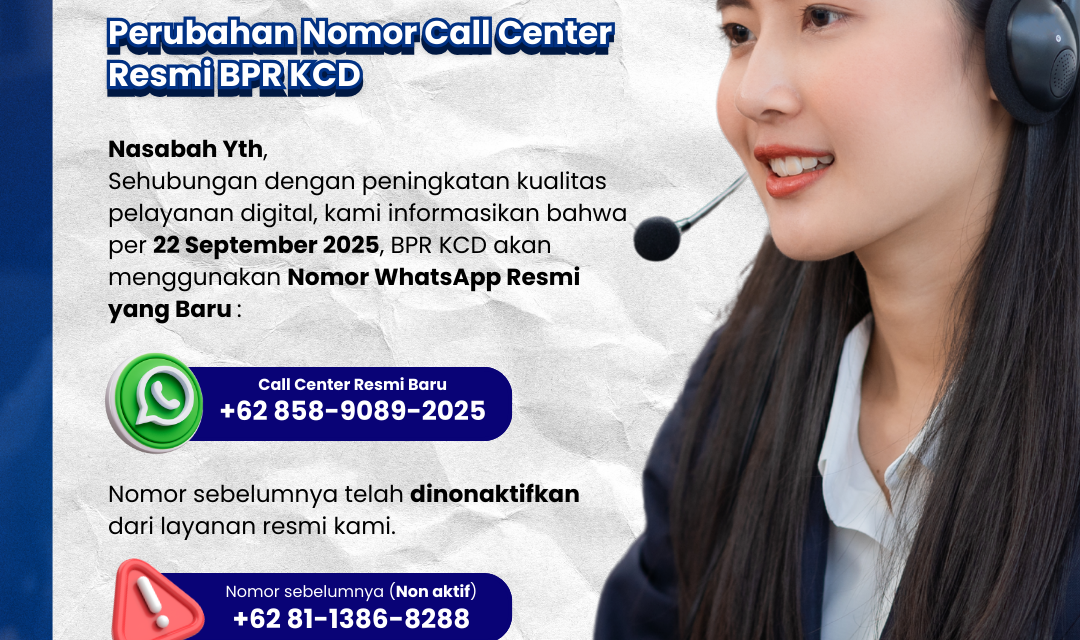 Perubahan Call Center BPR KCD